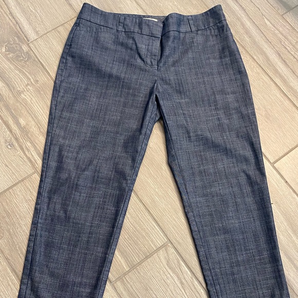 Van Husen size 4 denim look cropped pants - Picture 1 of 3